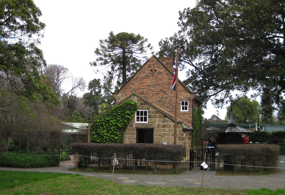 Cooks Cottage Set In The Fitzroy Gardens Takes You Back To The