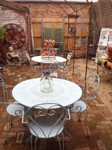 Courtyard at French & Co