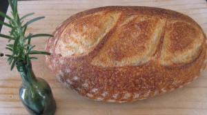 The sourdough bread