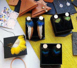 Ethical feather jewellery