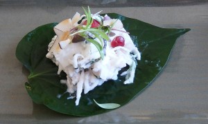 Lime cured Hapuka