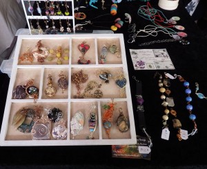 Locally made jewellery