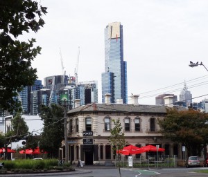 Bells Hotel on the very edge of the CBD