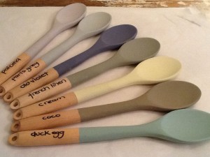Chalk PaintTM colours - courtesy of French & Co