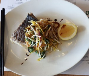 Grilled Salmon at Dandelion