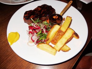 Cape Grimm Porterhouse steak with English Mustard 