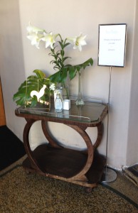 Ilona Staller Art Deco influenced entrance