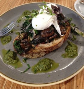 Sauteed mushrooms