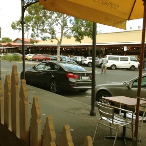 Market from Bunyip Cafe
