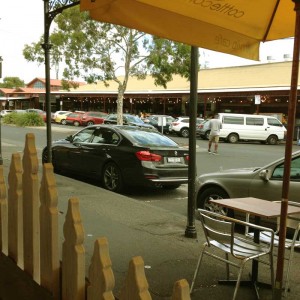 Market from Bunyip Cafe