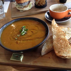 Thick bean soup