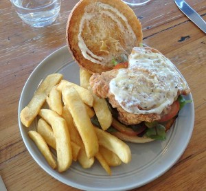 Fried Chicken Hamburger
